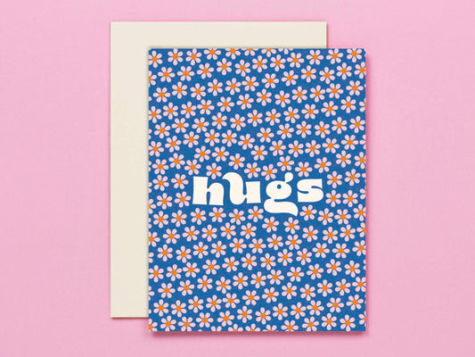 Blooming Hugs Card greeting card by My Darlin at Roam Studio Florist