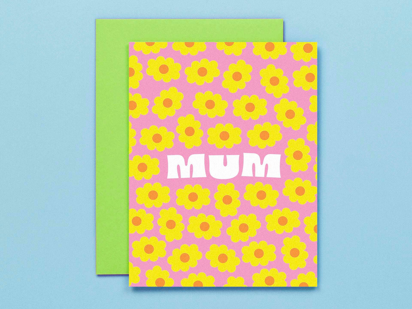Mum Blooms Mother’s Day Card greeting card by My Darlin at Roam Studio Florist