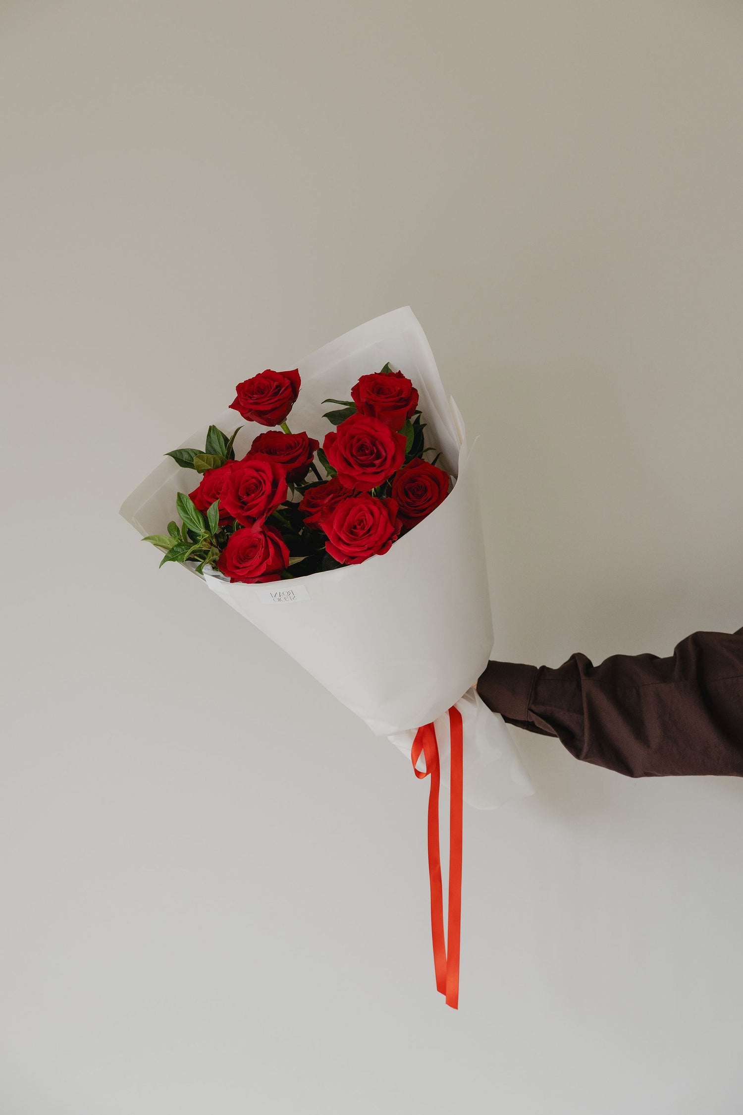 You’re My Lobster romantic red rose bouquet gift wrapped small