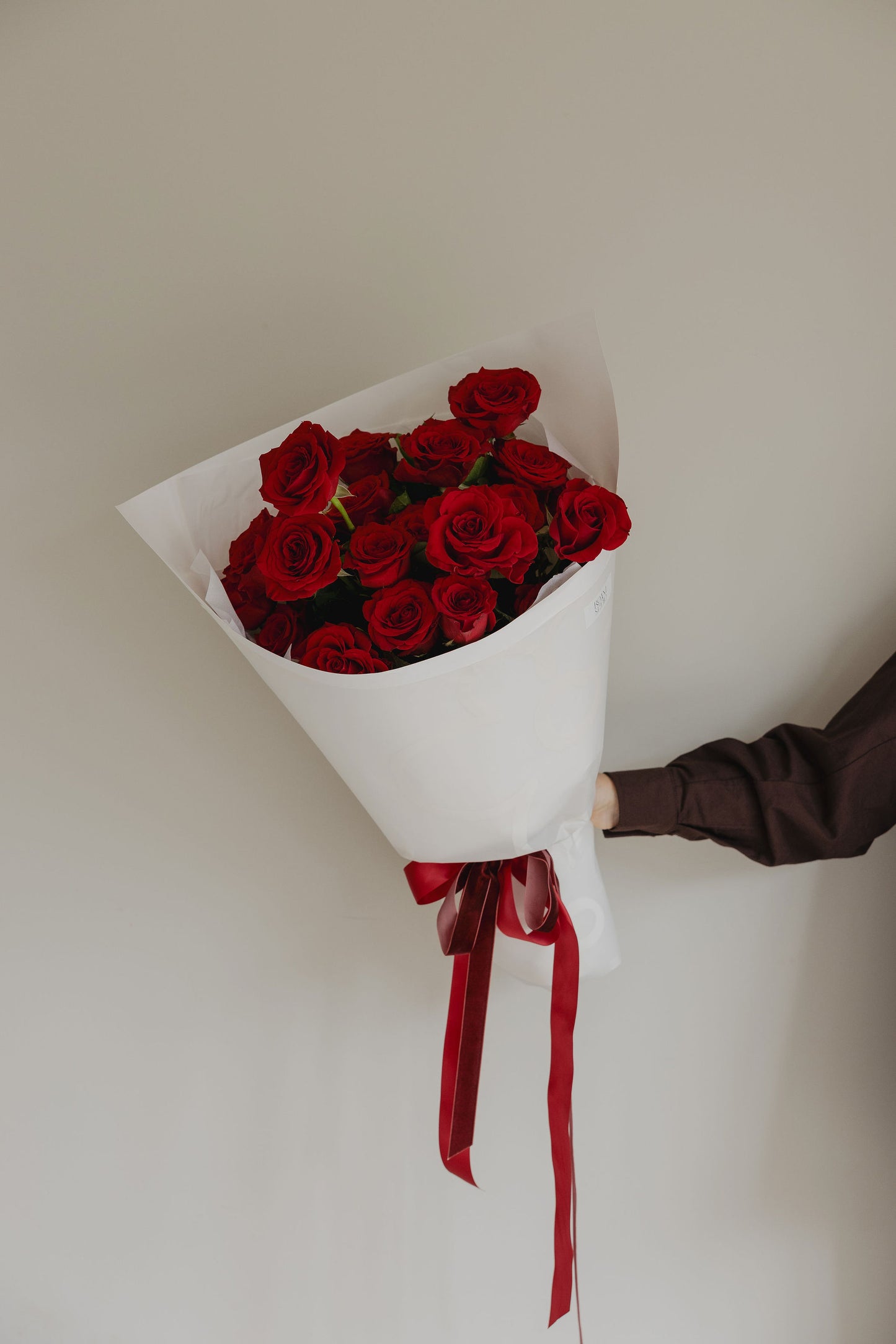 You’re My Lobster romantic red rose bouquet gift wrapped large