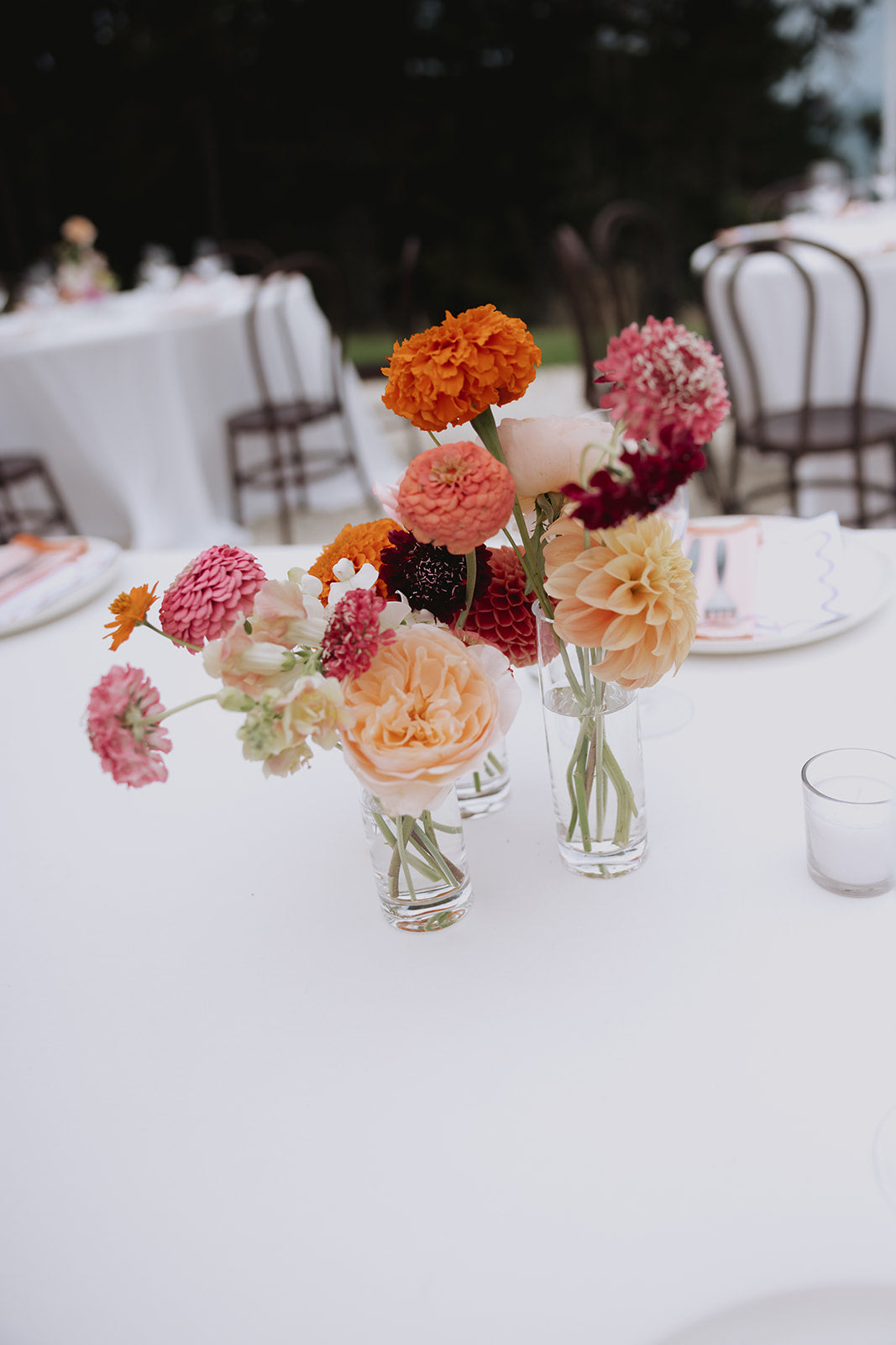 Table Bud Vase Set
